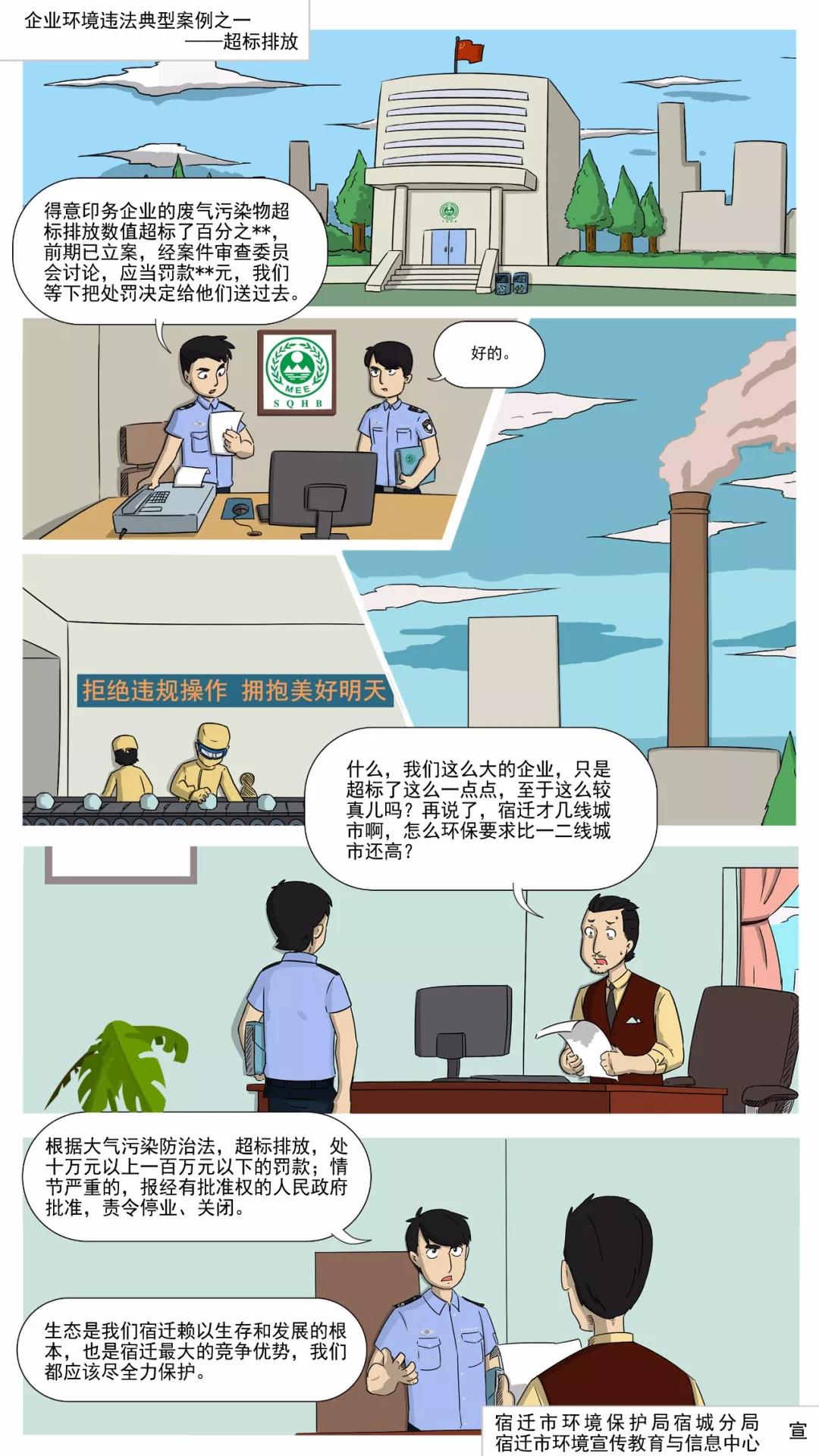 局用漫畫(huà)解讀：常見(jiàn)的企業(yè)環(huán)境違法行為有哪些？